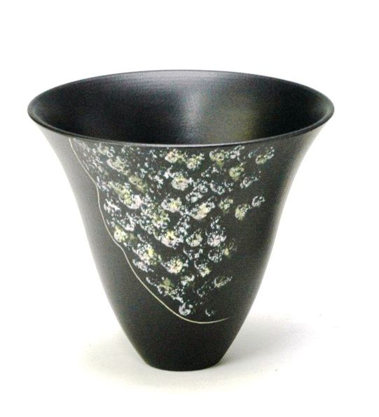 花器 ト1071 剣山受付 陶器 水盤 花瓶 フラワーベース