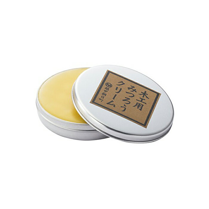 尾山製材株式会社 （木工用みつろうクリーム40g）木工製品の塗装はもちろん、革製品・竹製品の保護にも使える【ネコポス配送】【沖縄・離島でも頑張って送料無料！】のサムネイル