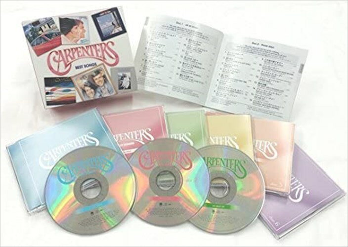 【おまけCL付】新品 carpenters カーペンターズ ベスト・ソングス / (6枚組CD) DCT3001-6