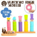 はじめてのつみき RING10 ウッディプッディ Woodypuddy ウッディプッディ マグネット 木のおもちゃ 知育玩具 プレゼント ギフト 出産祝い 積み木 1歳 1歳半 2歳 3歳 紐通し 木製 ベビー 赤ちゃん 幼児 クリスマスプレゼント あす楽