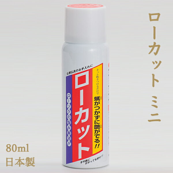 ローソク立てにサッと吹き付けておくだけで、溜まったロウがポロっと気持ちよく取れます。サイズ：φ40×134　80ml