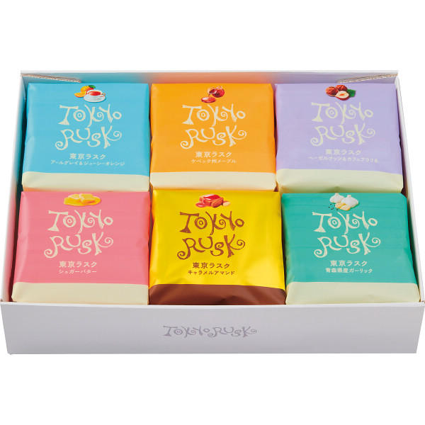 【のし無料】送料無料 東京ラスク アソート6種詰合わせ 617N 定番の6種類のラスク 包装済み 詰め合わせ 内祝い・贈り物に【 もらって嬉しい 女性に喜ばれる...