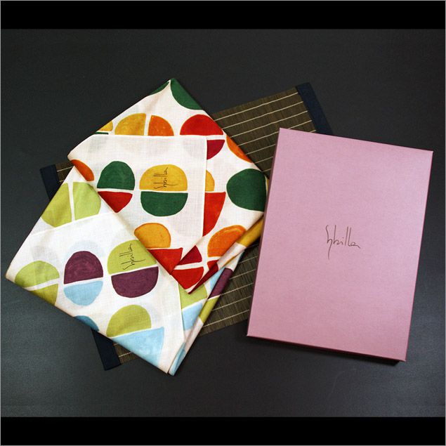 Japanese Wrapping Cloths - シビラ 風呂敷 フガール 97cm巾 紙箱入 綿100% ラッピング対応可 のし紙の毛筆 代筆 無料 .風呂敷.