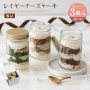 レイヤーチーズケーキ 3個入り 3種類 瓶詰 seed 冷凍 ケーキ コーヒー いちご ストロベリー 抹茶 ホワイトチョコ オーガニックコーヒー クリーミー かわいい 国産 プレゼント 濃厚 おいしい 卒業 差入れ お祝い 送料無料 特産品 泉州 入学祝い チーズケーキ専門店 st-se2