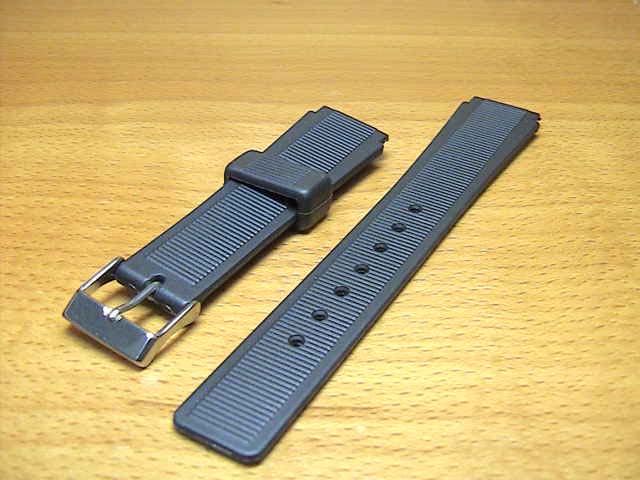 16mm時計バンド(腕時計)ベルト16ミリ 時計ベルト・バンド バネ棒 サービス付き 16mm 防水ウレタンラバーベルト 腕時計用 時計ベルト 時計用バンド 525円で販売していますバネ棒をサービスでお付けします。
