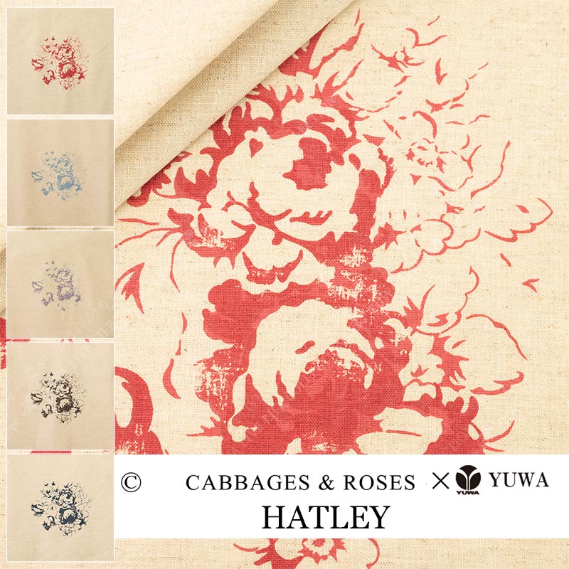 Cabbages  Roses㥷ƥ  HATLEY 5  10cmñ CR449888 ͥݥ100cm