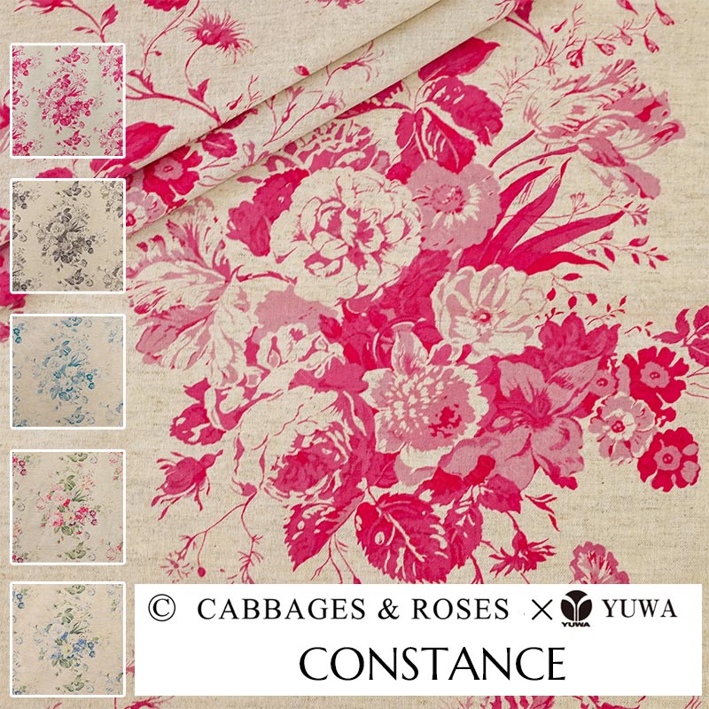 Cabbages  Roses㥷ƥ  CONSTANCE 5  10cmñ CR449900 ͥݥ100cm