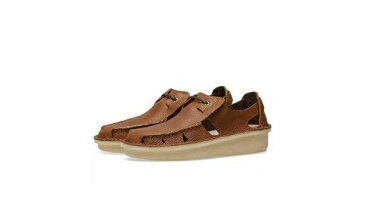 クラークス Clarks Oswyn Strider 26131154 Cola Leather Mens クラークスビジネスシューズ