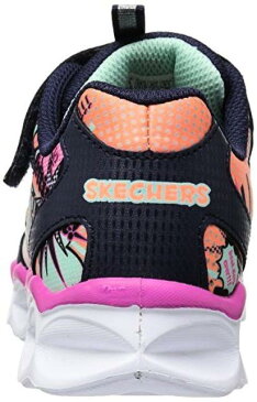 スケッチャーズ SKECHERS スケッチャーズ ガールズ エ キッズ ジュニアスニーカー S LIGHTS LUMI LUXE 光る靴　ライトアップスニーカー 女の子 ガールズ 10914L NVMT 軽いスニーカー