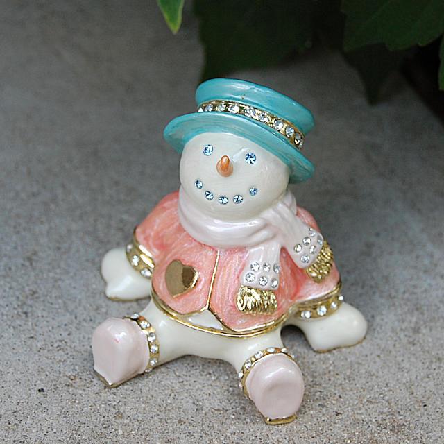 ジュエリーケース クリスマス パステルスノーマン クリスマス ツリー インテリア アクセリーケース 雪だるま 飾り インテリア ギフト