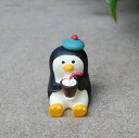 アイスコーヒーペンギン デコレ コンコンブル concombre マスコット 置物 インテリア ペンギン ぺんぎん アイスコーヒー カフェ