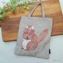 Matsuo Miyuki Mini bag Squirrel エイトミリオンワークス 松尾ミユキ 松尾みゆき ミニ バッグ トートバッグ スクイール リス りす【ネコポス・コンパクト対応】