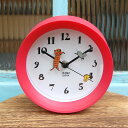 Yamabatosha 2way clock CAT Red エイトミリオンワークス 時計 置時計 掛け時計 猫 ねこ ねずみ ギフト インテリア 山鳩舎 みや...