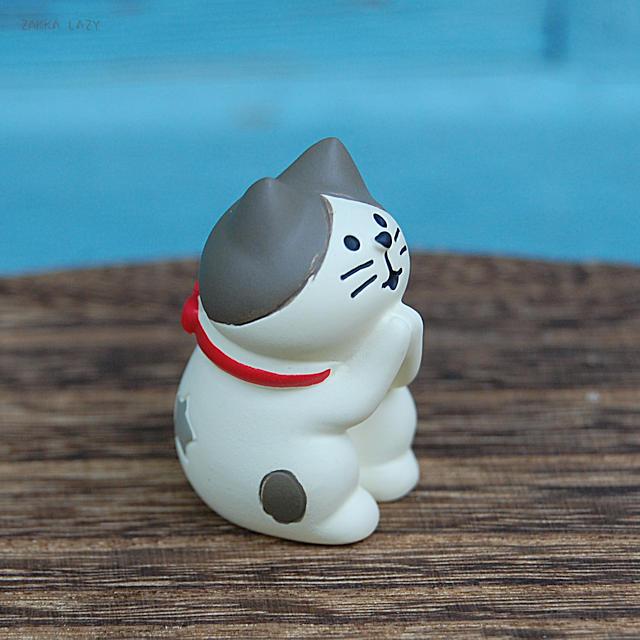 デコレ お願いにゃんこ ZCB-47951 デコレ DECOLE ネコ ねこ 猫 置物 オーナメント インテリア 星 スター【コンパクト対応】