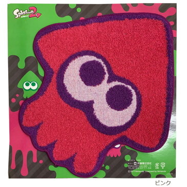 【送料無料】スプラトゥーン2 ダイカット ミニタオル 2枚セット タオルハンカチ ハンカチタオル おしぼり 綿100% 贈り物 お祝い かわいい おしゃれ 内祝い おめでとう お返し