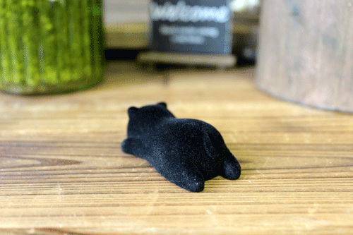 【難あり！!】モケモケ！スリーピングズー　ぐっすりマスコット（460）　まったりマスコット　ミニチュアマスコット　黒ネコ　白くま　置物　オーナメント　ねこ　クマ　【開店セール1212】【RCP】