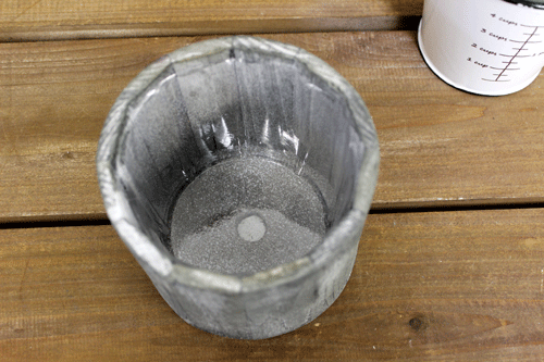 ウッドコンポート　木製プランター　丸タイプ　ウッドポット　POT　Mサイズ　ウッ...