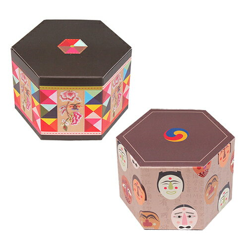 ペーパーボックス 韓国 ポジャギ 伝統柄 タルチュム 伝統舞踊 ギフトボックス 組み立て 文房具 雑貨 インテリア 伝統 可愛い おしゃれ ギフト プレゼント ...
