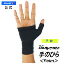 ザムスト Bodymate 手のひらzamst サポーター ボディーメイト 黒 ブラック リスト 手のひら用 手のひらサポーター 手のひら用サポーター 薄型 薄い Mサイズ Lサイズおすすめ スポーツ：テニス バドミントン ゴルフ