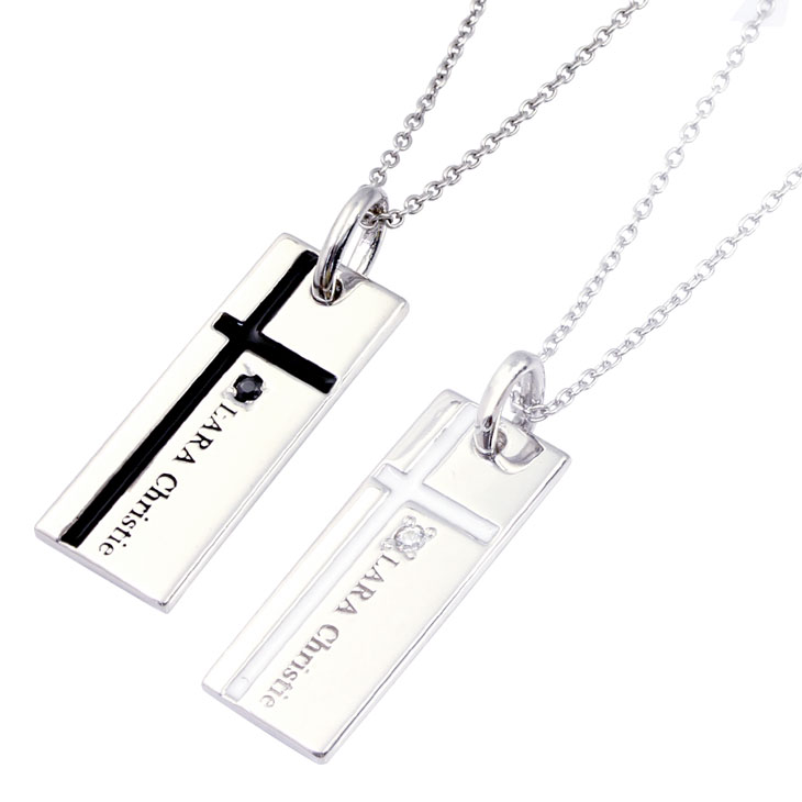 ペアネックレス LARA Christie (ララクリスティー)ノーブル クロス [ PAIR Label ] シルバー 記念日 誕生日プレゼント バレンタイン プレゼント 彼氏格安通販　バレンタイン　人気　ランキング