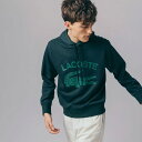 ラコステ LACOSTE ヴィンテージロゴパーカ フーディ カジュアル オシャレ 通勤 通学 メンズ MENS VINTAGE LOGO HOODIE SH059EL-70V WHITE