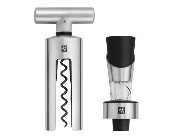 【公式】 ZWILLING ソムリエセット2pcs | ZWILLING J.A. HENCKELS ツヴィリング J.A. ヘンケルス コルク抜き ワインオープナー ワイングッズ オープナー ワイン 栓抜き ポアラー ワインストッパー ボトルストッパー 栓 おしゃれ ソムリエ コークスクリュー ストッパー