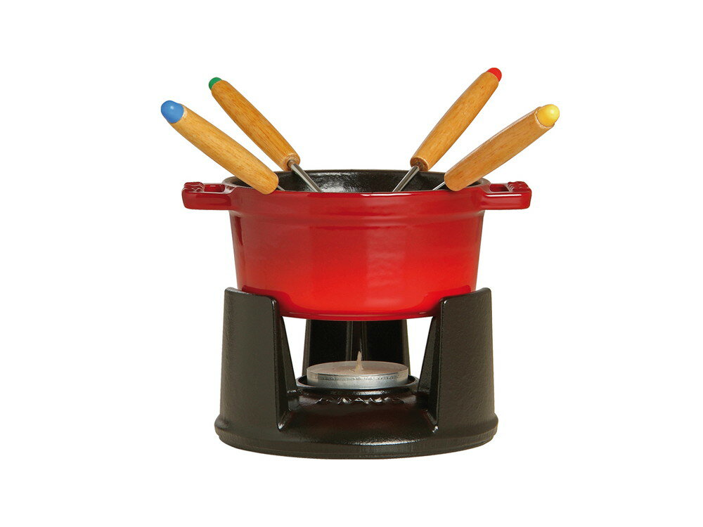【公式】 ストウブ ミニチョコレートフォンデュセット チェリー STAUB | ストーブ ストゥブ 鋳物 オーブン ガス火 IH ハロゲンヒーター シーズヒーター 対応 父の日 母の日 内祝い 結婚祝い 出産祝い ギフト 送料無料 敬老の日 3