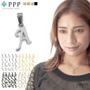 \20%OFFセール/ ステンレス イニシャルペンダント(3)20文字から選択可 色も4色から選択可 銀色 金色 ピンクゴールド 黒色 ABDEFGHIJKLM...