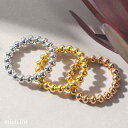 指輪 レディース ステンレス リング (300) ボール4mm 選択可 (銀色 金色 ピンクゴールド) 指輪 おしゃれ かわいい シルバー ゴールド ピンク カ...