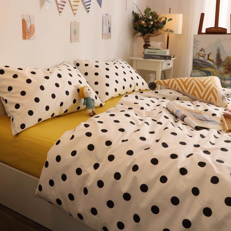 布団カバーセット 可愛いイエロー 3