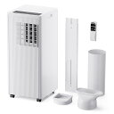 JYWINA スポットクーラー 家庭用 移動式エアコン【2025新型】冷房10畳 2.7kW ノンドレン 除湿41L/日 小型 ポータブルクーラー スポットエアコン 静音 業務用 冷房 置き型エアコン ポータブル 移動式クーラー 工事不要 窓用 8畳 10