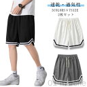 バスケットパンツ キッズ メンズ レディース ジュニア 大人用 ハーフパンツ ショートパンツ 無地 速乾 メッシュ 通気性良好 短パン スポーツ 運動会用 ラン...
