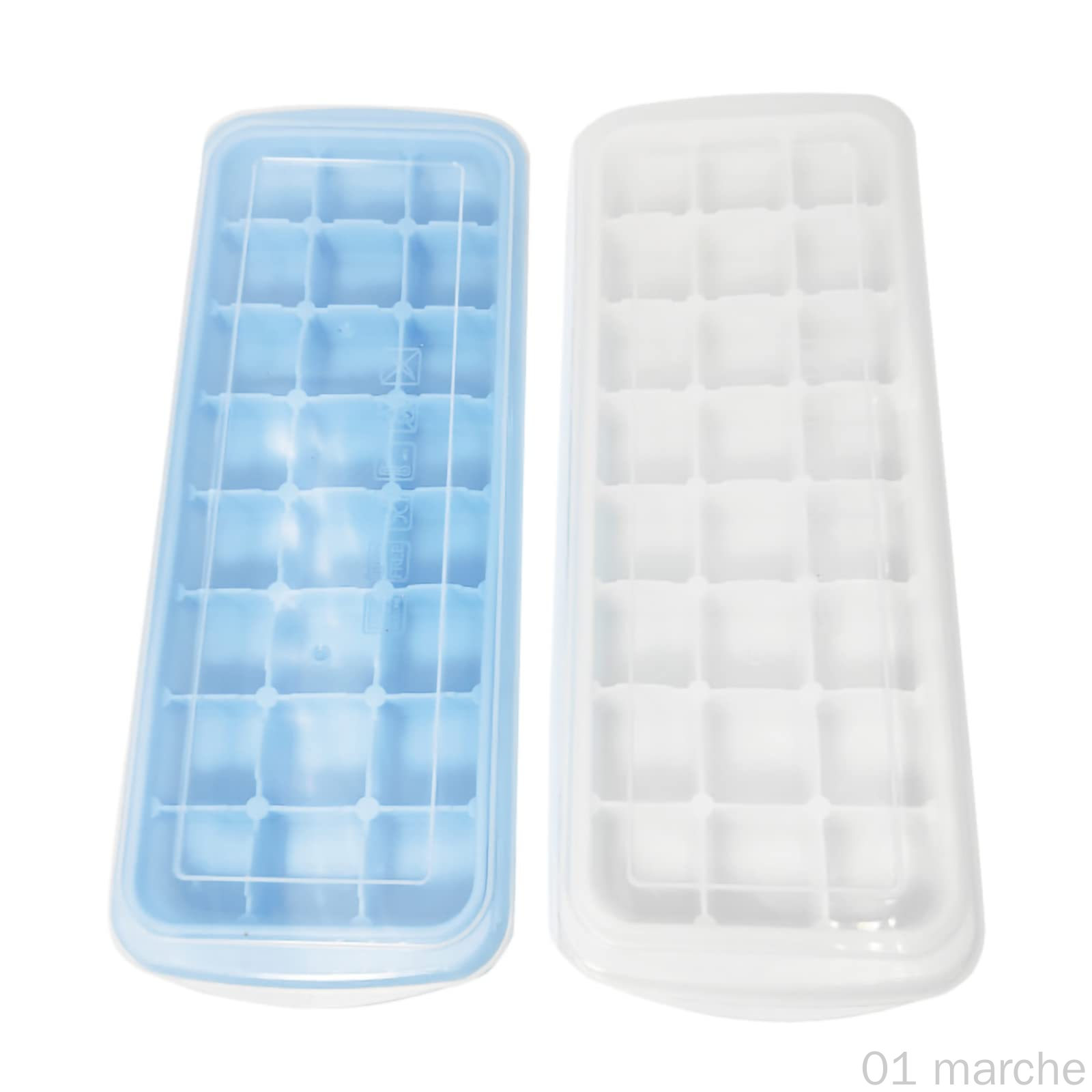 製氷皿 アイストレー シリコン製 四角氷 24グリッド 2個セット フタ付き 取り出しやすい お茶やお酒用氷モールド キッチン用品 母の日ギフト スイーツ対応