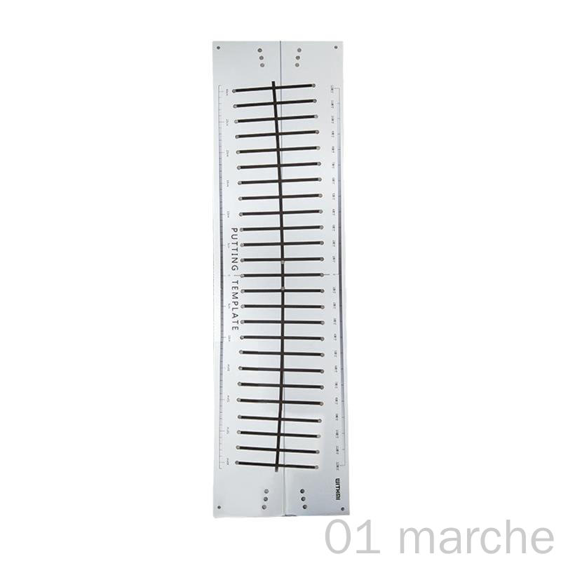 パッティングミラー付きマットポジションコレクターパター練習用トレーニング器具ゴルフスキル向上サポ..