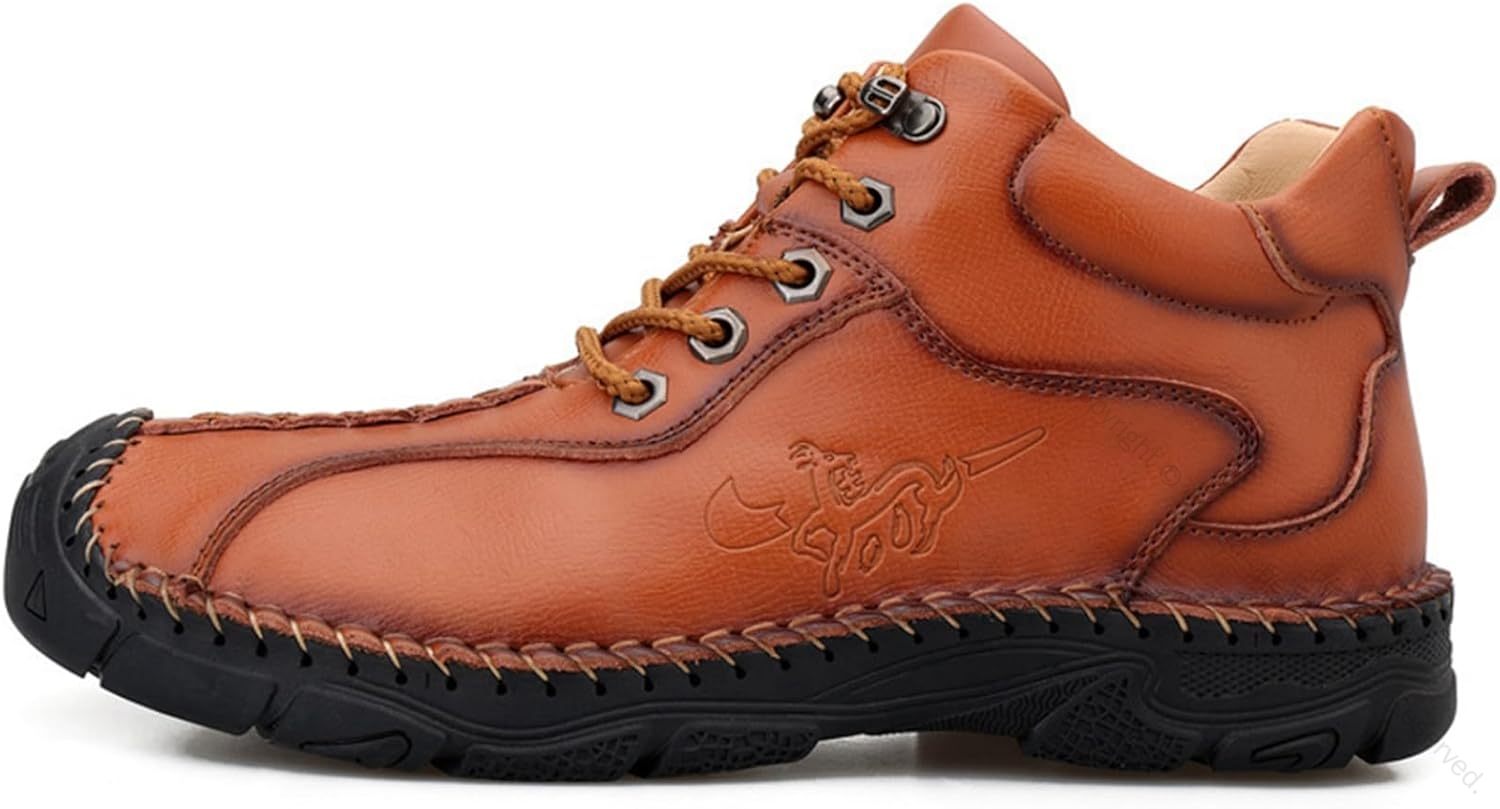 ワークブーツ 大きいサイズ 29.0cm メンズ ショートブーツ 手作り つま先保護 カジュアルシューズ 四季..