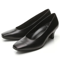 スクエア・トゥ幅広甲薄タイプ パンプス / ヒール高5cm/ワコール サクセスウォーク(シューズ)