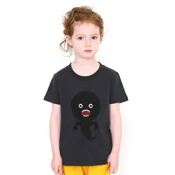 【キッズ】コラボレーションTシャツ/おばけだじょ(ツペラツペラ)／グラニフのサムネイル