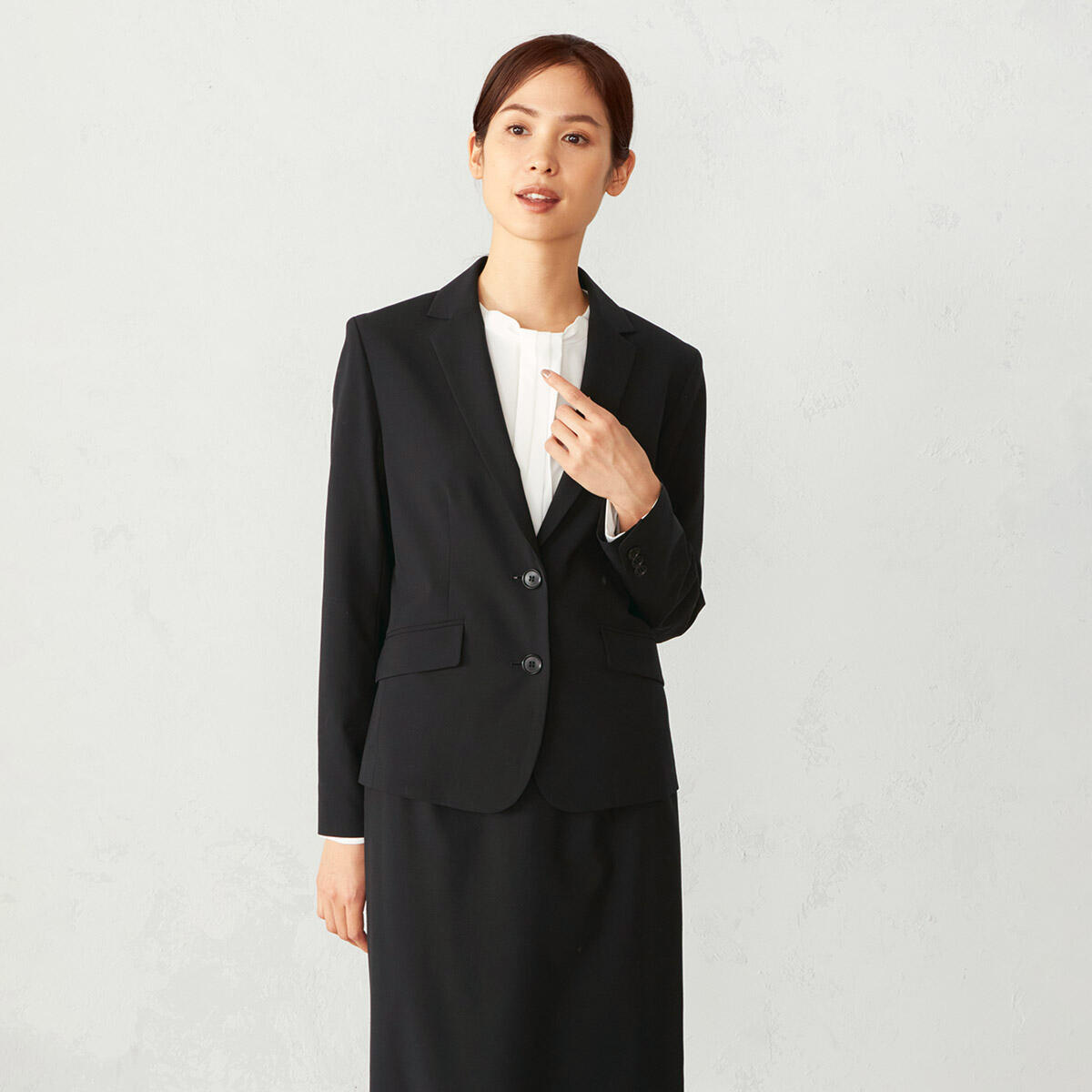 【セットアップ】トロピカルウール　ジャケット／コムサイズム（COMME CA ISM）