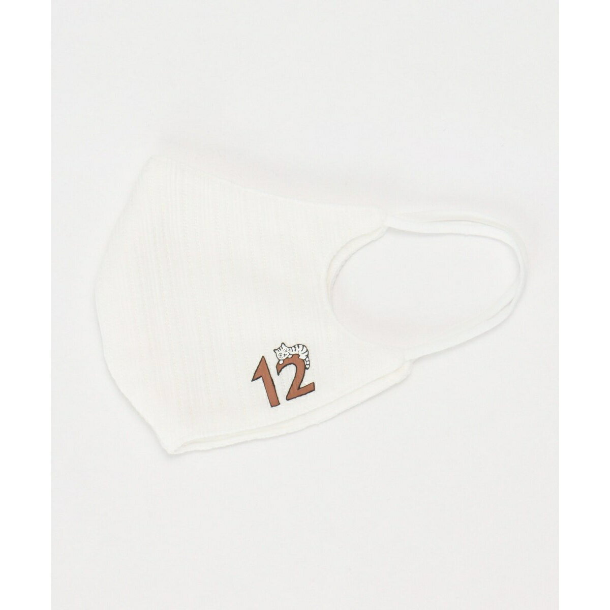 【おとな用】洗えるオーガニック白黒さんマスク／イッカのサムネイル