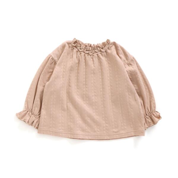 襟フリルTシャツ／エフオーオンラインストアのサムネイル