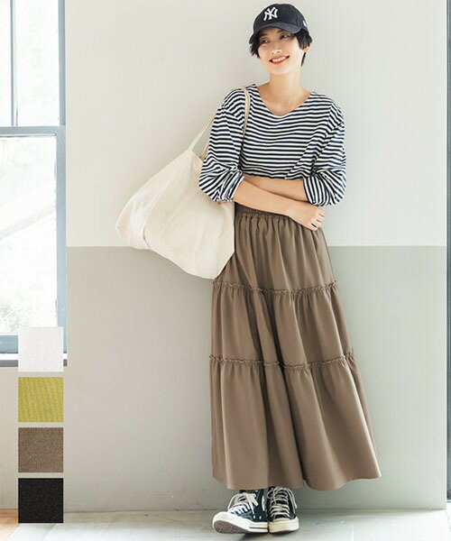 ティアードスカート 全4色／コカ（coca）のサムネイル