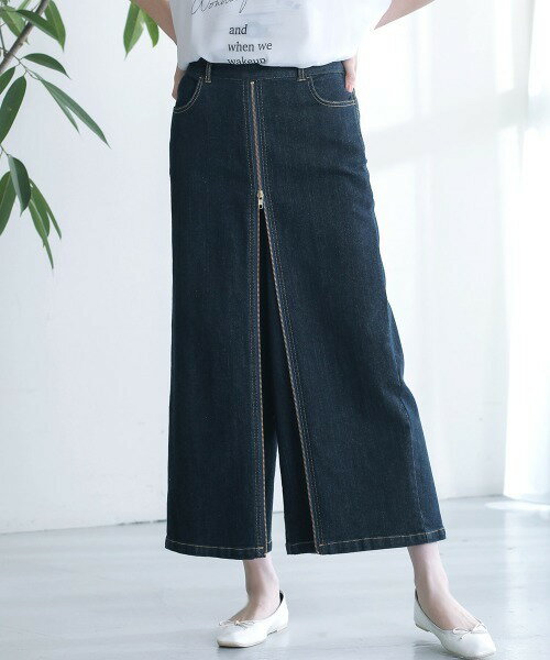 フロントZIPデニムパンツ／ブージュルード（Bou Jeloud）のサムネイル