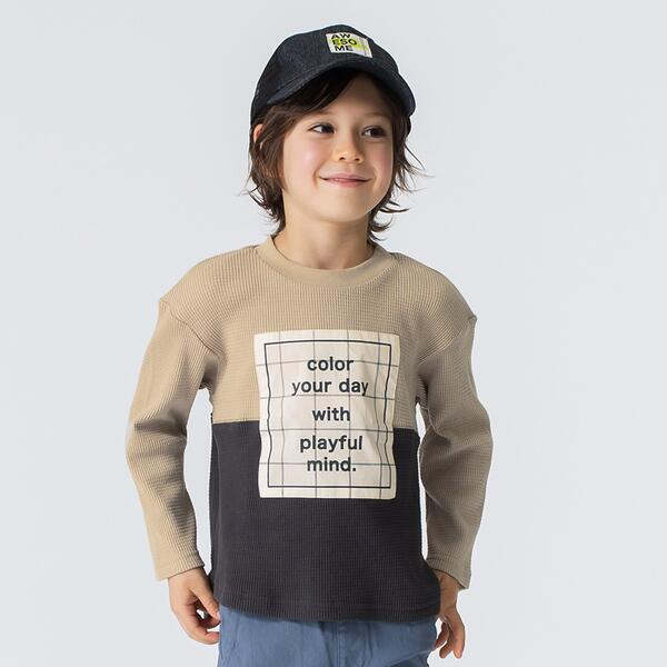 バイカラーリンクTシャツ／エフオーオンラインストアのサムネイル