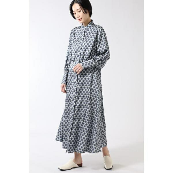 幾何学プリントフレアワンピース／ローズバッド（ROSE BUD）のサムネイル