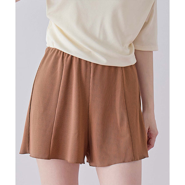 【SEA DRESS】ハイウエストシンプルショートパンツ/水着／ティティベイト（titivate）