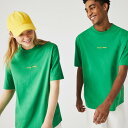 LACOSTE L!VEゴールドネームステッチTシャツ/ラコステ