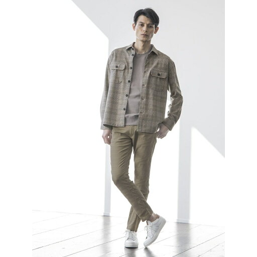 m.f.エディトリアル ストレッチポンチ CPO長袖カットシャツ/m.f.エディトリアル(m.f.editorial) m.f.エディトリアル ストレッチポンチ CPO長袖カットシャツ/m.f.エディトリアル(m.f.editorial)