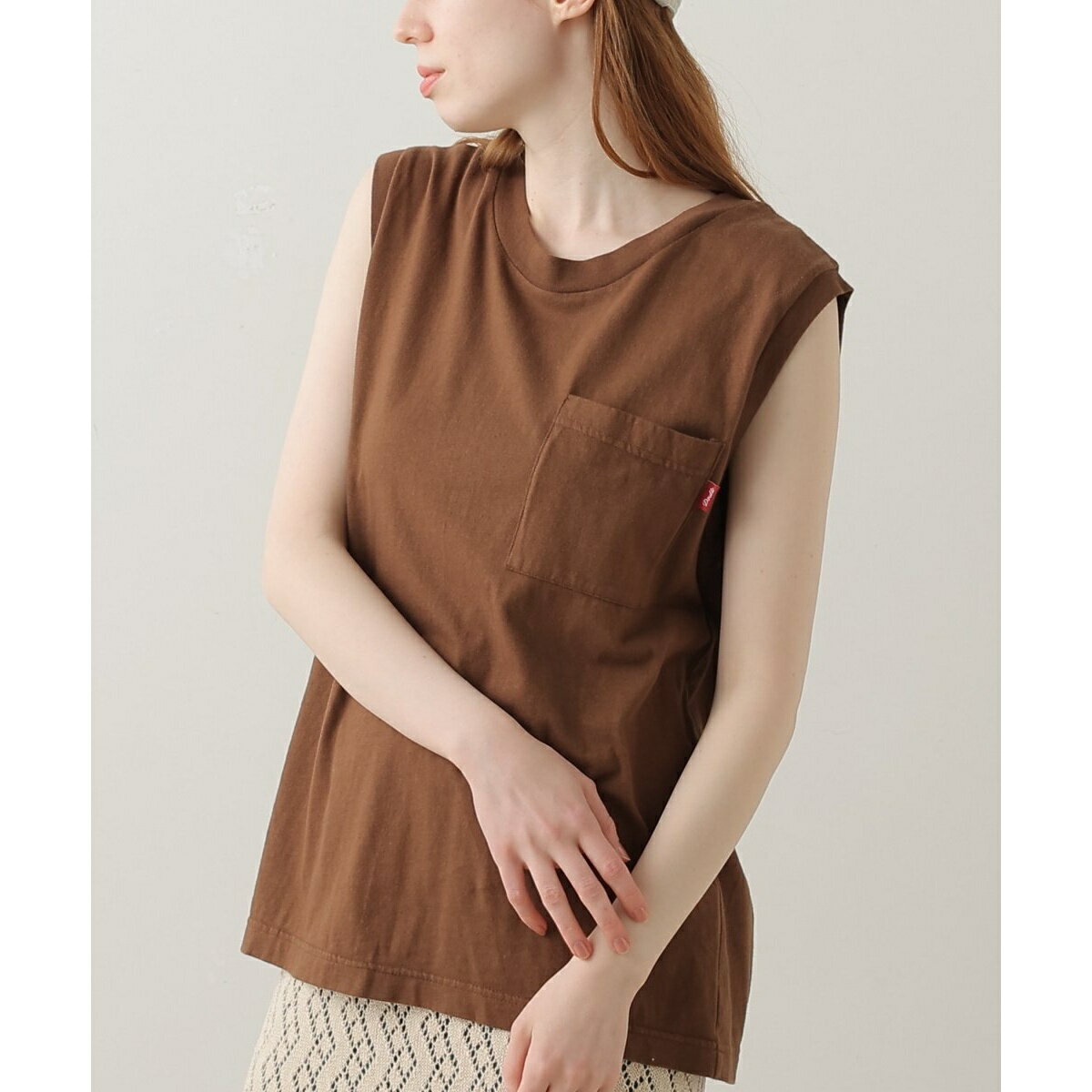 リサイクルコットンノースリタンク／ダブルネーム（DOUBLENAME）のサムネイル