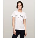 【Oggi掲載】ロゴクルーネックTシャツ/トミー ヒルフィガー(Tommy Hilfiger)
