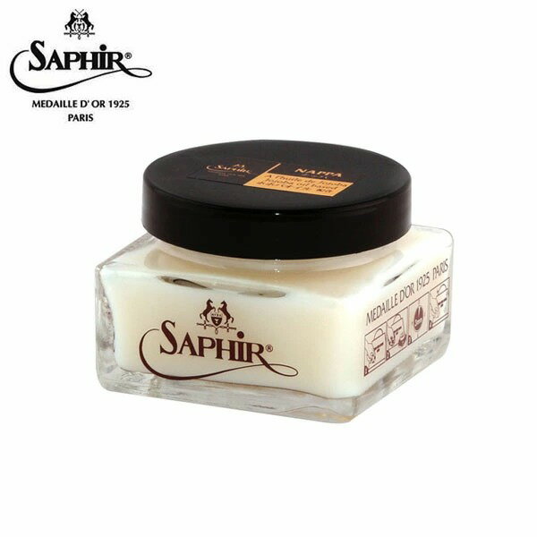 サフィール SAPHIR 通販/正規品 おすすめ 靴ケア用品 定番 無色 保革剤 ツヤ出し 靴磨き ／バックヤードファミリー（BACKYARD FAMILY）